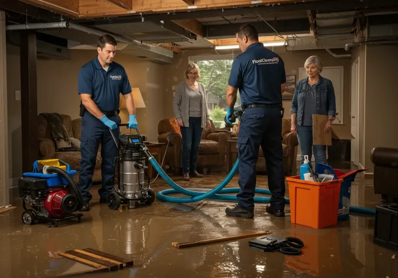 Basement Water Extraction and Removal Techniques process in Mount Vernon, IN