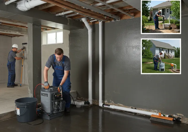 Basement Waterproofing and Flood Prevention process in Mount Vernon, IN